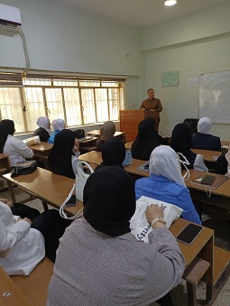 مباشرة طالبات المرحلة الاولى